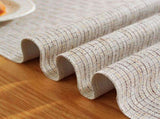 72 Inches Long Rustic Farmhouse Dresser Runners for Bedroom, Fall Table Decor, Bridal Shower, Burlap V1366-AZ2-W-13282