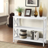 Artiss Console Table 3-tier White Polly FURNI-F-TTAB-01-WH