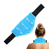 2Pack Neck Cooling Wraps Reusable Hot Cold Ice Pad Neck Cooler for Workout Gym Baseball Running Golf V1107-109-24065-PUR-2PACK