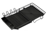Dish Drying Rack Multifunction Rust Proof Expandable Plate Drainer with Utensil Holder for Kitchen V1294-YM0901-3118240097311