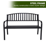 Wallaroo Steel Outdoor Garden Bench - Classic GDB-JOY-223