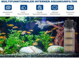 Aquarium Internal Filter Adjustable 3 In 1 Pump For 100-300L Freshwater Or Saltwater V1188-MS-227-2347