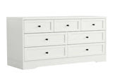 Artiss 7 Chest of Drawers Dresser Table White FUR-U-CDR-03-WH-AB