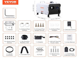 8KW Diesel Heater, 12V/24V All in One Diesel Air Heater, with Bluetooth APP Control, Remote Control V952-CYJRQHWKWS8KPFJW3V3
