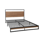 Artiss Bed Frame Metal Bed Frame DANE - King Single MBED-C-DANE-KS-BK