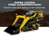 BAUMR-AG BSR5000 Mini Loader Skid Steer, with Bucket, 10hp OHV 4-Stroke Petrol Engine, 200kg Rated V219-GSDSKDPCTB5A