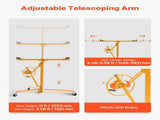 3353mm Drywall Lift, Heavy-Duty 68 kg Sheetrock Hoist with Adjustable Telescoping Arm, Lockable V952-SPSJJHS95FT1QDU00001V0