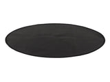 Grill Mat Fireproof High Temperature Resistance Washable Reusable Round BBQ Mat Black 36in / 92cm V1294-YM3117220240713-0421