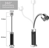 2 Pack BBQ Grill Lights, Magnetic LED Barbecue Grilling Accessories with 360&deg Adjustable Gooseneck, V1237-ZY-917-065