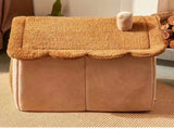 1 Pet Bed House for Cats, Detachable and Washable Cat House, Soft and Warm Winter Cat Bed, Small Dog V1232-MMW001