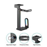 activiva RGB Ultra-Wide Adjustable Wall & Under-Desk Gaming PC Mount V186-ACA-MNT-RGB01K