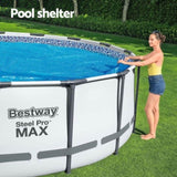 Bestway Pool Cover Solar Fits 4.17m Round Above Ground Swimming Pool Blanket BW-PC-R-457-58252