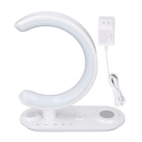 Intelligent Table Lamp APP Control RGB White Noise Timer BT Speaker Intelligent Wireless Charger V1294-YM0901-3119240084311