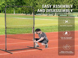 I Screen Baseball for Cage, 7x4 ft Baseball Softball Safety Screen, Body Protector Portable V952-TSBHWIXZX74YWVVBYV0