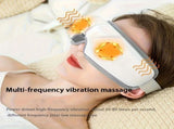 4D Smart Multifunctional Eye Massager with Air Pressure, Vibration, Heating, and Music. V1232-YBAMY001