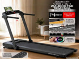 Powertrain V300 3.0HP Foldable 2-in-1 Walking Pad Treadmill with Auto Incline 14km/h Under Desk TML-HSM-V300