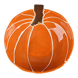 Pumpkin Bowls, Ceramic 12oz Pumpkin-Shaped Ramekins, Perfect for Baking Souffl, Pudding, and V1370-AZ4-17252