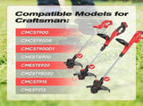 CURYMAY 15 Pcs Cmzst0653 Weedeater String Compatible with Craftsman Weed Wacker,30Ft 0.065" Trimmer V1370-AZ4-15711