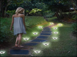 Solar Ground Lights,16 Pack Solar Lights Outdoor Waterproof, Solar Garden Lights Landscape Lighting V1258-DP02-WO-742
