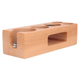 Wood Coffee Filter Tamper Holder Multifunction Wooden Coffee Tamper Mat for 2.3in Coffee Machine V1294-YM0523-3113220079511