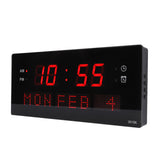 LED Wall Decorative Black Frame Elegant Style Hanging Holes Digital Display Electric Desk V1294-YM0715-3115220045113