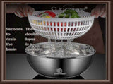3.5L Salad Spinner Fruits & Vegetable Washer Dryer Kitchen Tool V1263-JX-5401