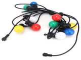 G50 Bulb String Light 5M 10LED Colorful Hanging RGB Globe Lights for Outdoor Courtyard Garden V1294-YM0901-3119210131312