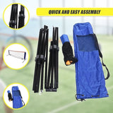 6 Meters Portable Foldable Mini Tennis Net & Post Set V63-802087