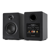 Victrola Automatic Turntable Victrola Tempo Bookshelf Speakers Bundle - Black V398-VPT-800-BLK-BUN