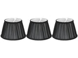 3PCS E14 ClipOn Cloth Lamp Shade Modern Fabric Lampshade Table Light Cover for Candle V1294-YM0710-3119210189811
