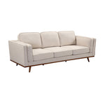 3+2+1 Seater Sofa Beige Fabric Lounge Set for Living Room Couch with Wooden Frame V43-SET-YOK-3+2+1-BG