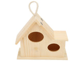 Wood Bird Nests Outdoor Birdhouse Breeding Box Bird Cage for Garden Backyard Balcony Decor V1294-YM0901-3111210123411