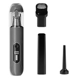 2-Mode Adjustable Cordless Handhtaeld Vacuum Cleaner Set Portable Digital Display Dust Cleaner for V1263-JX-7286-3