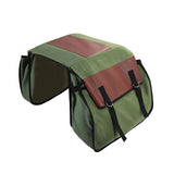 Bike Bag,Waterproof Leather Bicycle Cargo Rack Saddle Bag Double Bicycle Rack Bag for Mountain Bike V1369-AZ3-W-01678
