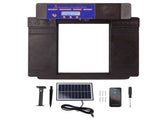Solar Automatic Chicken Coop Door Professional Infrared Prevents Pinch Multi Modes Auto Coop Door V1294-YM0901-3111240015612