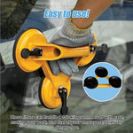 2x 150kg Load Aluminum Triple Suction Cup Pad Glazer Glass Sucker Remover Lifter V63-824141