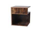 Levede 2x Bedside Tables Wood Side End Oak NI1036-OA-2PC