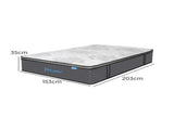 Dreamz Spring Mattress Bed Pocket Egg Queen MS1015-TW-Q