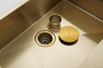 2023 Burnished Brass Gold stainless steel 304 double bowl kitchen sink V549-8645GOLD2