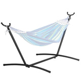 Portable Hammock Stand, 450lbs Capacity Steel Hammock Stand for 2 Person, Heavy Duty Adjustable V952-XXXDCJXXXJS10WJZWV0