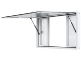 Concession Window for Food Truck, 1220x915 mm Aluminum Alloy Service Window, Up to 85 Degrees V952-SCFWCK4836YCMH67OV0