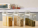 Cereal Storage Container Large Capacity PET Safe Sealing Transparent Food Storage Container V1294-YM0901-3118240040511
