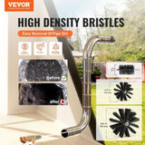 VEVOR 22 Pieces 9.1M Dryer Vent Cleaner Kit, Include 3 Different Sizes Flexible Lint Trap Brush, V952-GDQJSSTK30YCGTD6IV0