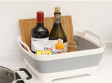 3x Collapsible Strainer Foldable Fruit Veggies Wash Colander Storage Basket V563-75193-3X