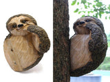 Garden Sloth Sculptures Lovely Innovative Simulation Resin Waterproof Lasting Tree Hugger V1294-YM0703-3111230019311