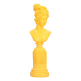Character Figurine Desktop Craft Ornament Resin Statue for Living Room Office Coffee ShopYellow V1294-YM0901-3115210117912