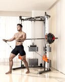 SmartFit C3 Max multi functional trainer smith machine with 130kgs pin loaded weights Machine with V1025-717331801298