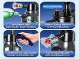 High-Pressure Foam Spray Bottle, Car Wash Foam Tool, Convenient Lateral Filling, Thickened Sealed V1192-AZ-W-24456