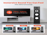 Floorstanding Speaker, 2-Way, Floor-Standing Tower Speaker with 25.4 mm Tweeter, 165.1 mm Woofer, V952-WYLDSYSQ1GZ6F86M3001V0