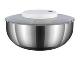 Electric Large Salad Spinner Stainless Steel 4500ml Efficiency Salad Spinner for Drying Leafy V1294-YM0901-3118230224111